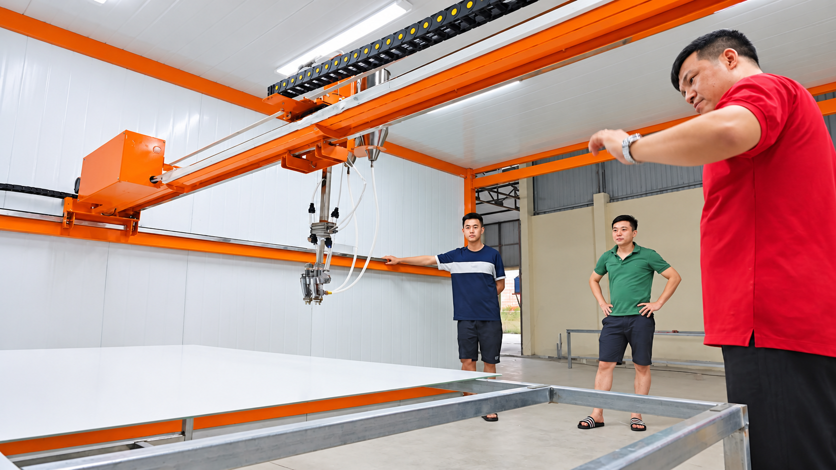 Máy phun sơn tự động SV02 4