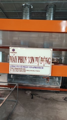 Bồn hút sơn màng nước tại xưởng sản xuất, thiết bị dùng để xử lý bụi sơn theo công nghệ buồng sơn nước